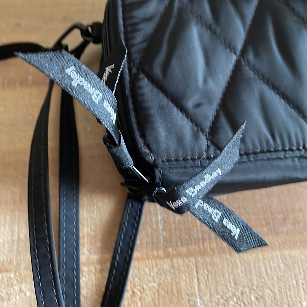Vera Bradley Black Crossbody - Picture 6 of 7